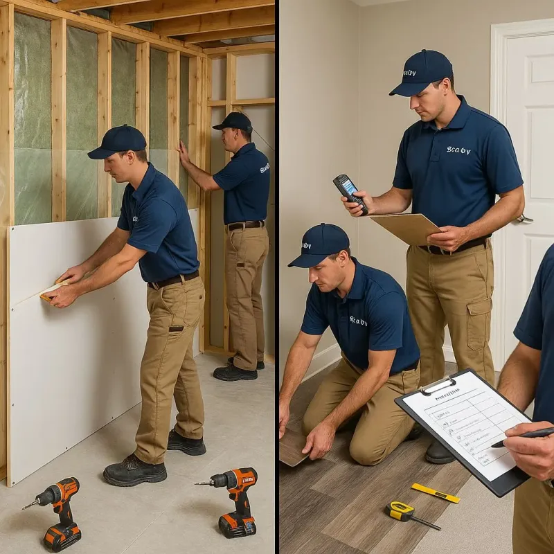 Repairs and Reconstruction process in Rappahannock County, VA